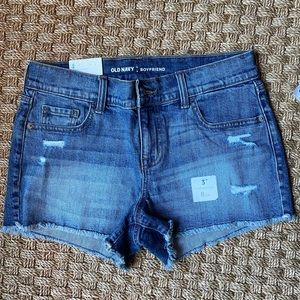 Old Navy Boyfriend Shorts Sz 4 NWT